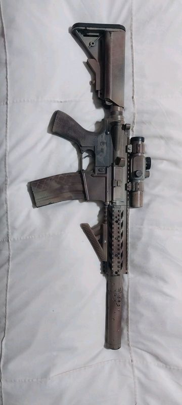 Airsoft M4 updated extras added