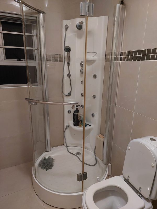 Ultra modern shower cubicle enclosure