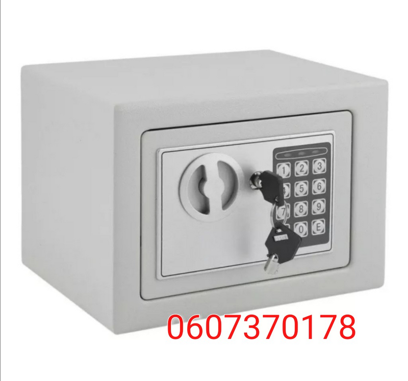 Digital Electronic Security Safe - White Colour (Brand New)