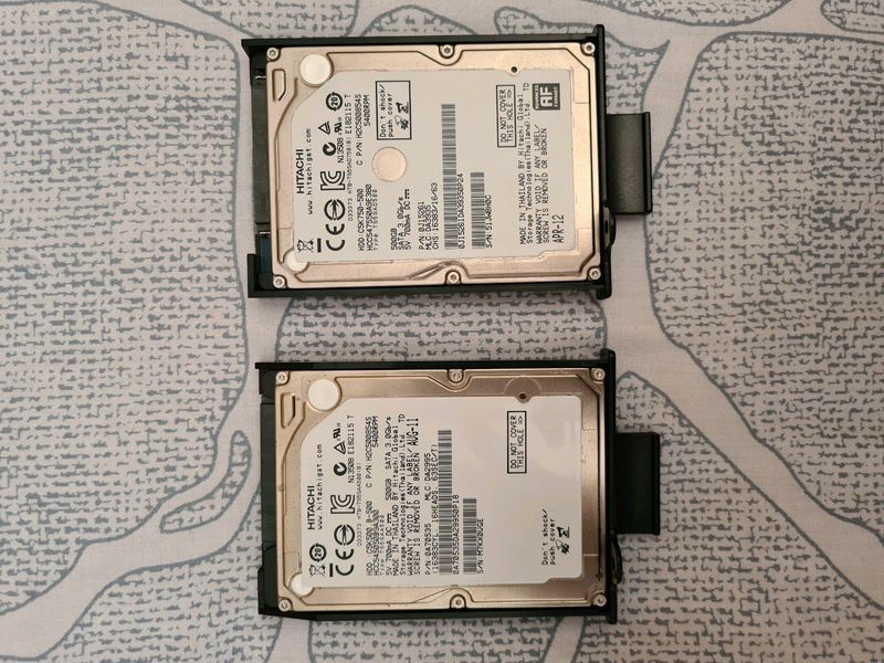 Hitachi 500GB, 2.5&#34; Hard Drive, works perfectly. R620 each, price negotiable (last 2 left).
