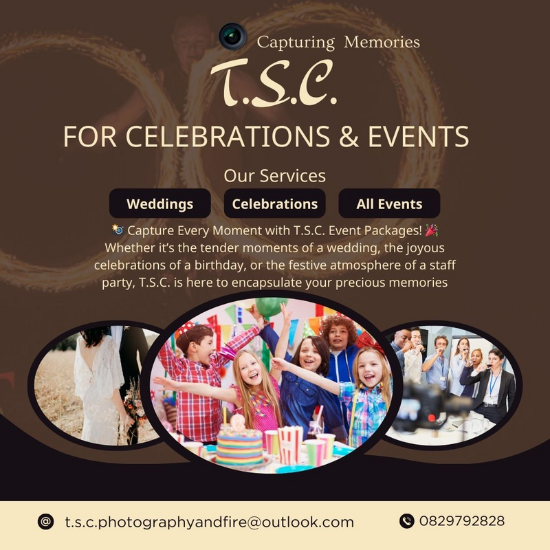  T.S.C. Event Packages: Photography &amp; Fire Shows  ! 