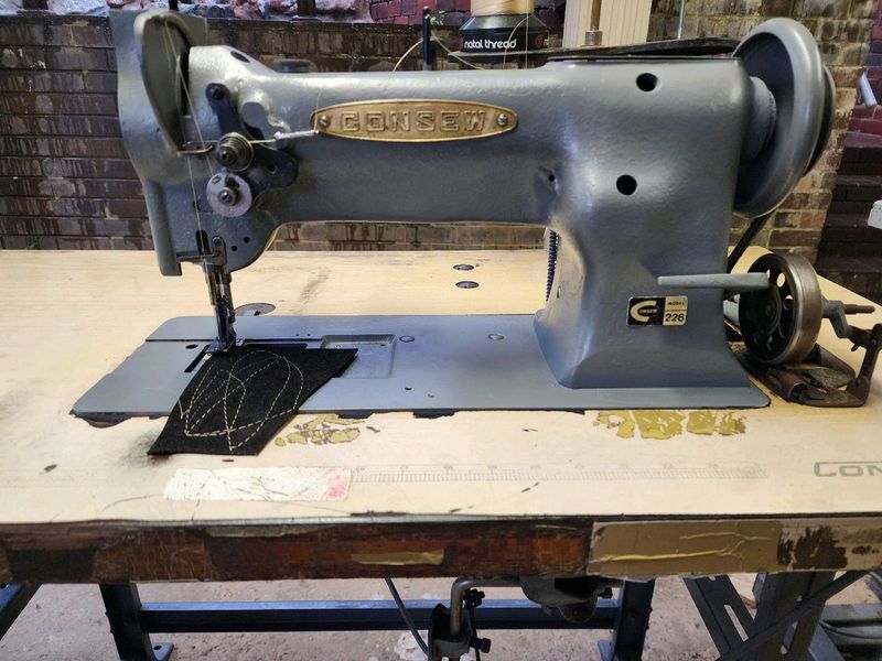 Consew walking foot industrial sewing machine