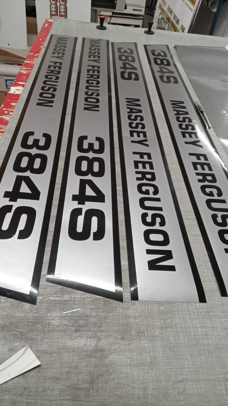 Massey Ferguson 384S Replacement Stickers