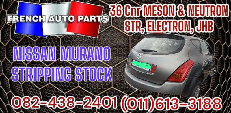 NISSAN MURANO SPARE PARTS FOR SALE AT FRENCH AUTO PARTS