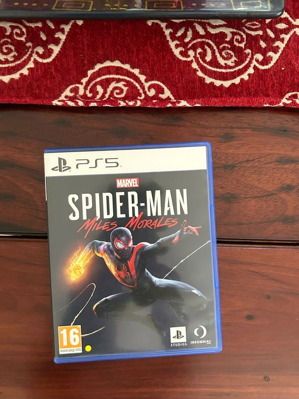 PS5 game Spider Man Miles Morales