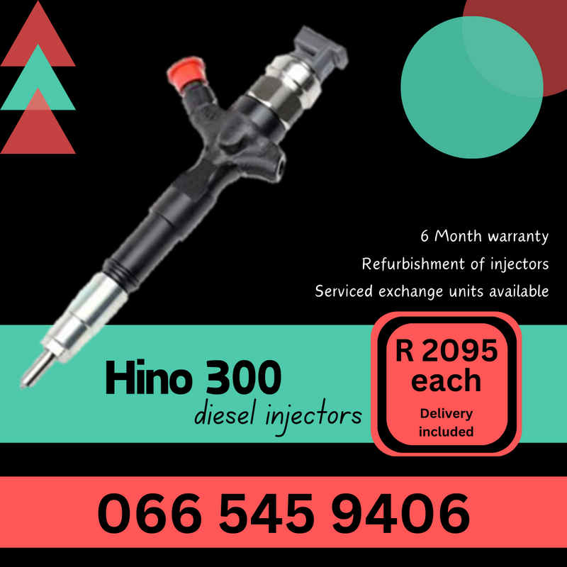 Hino 300 diesel injectors for sale on exchange