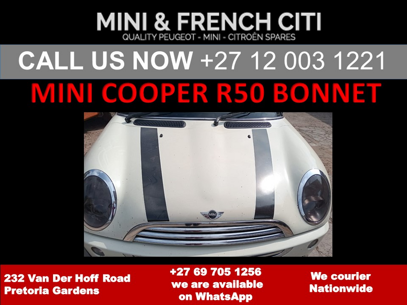 R50 Mini Cooper Bonnet for Sale
