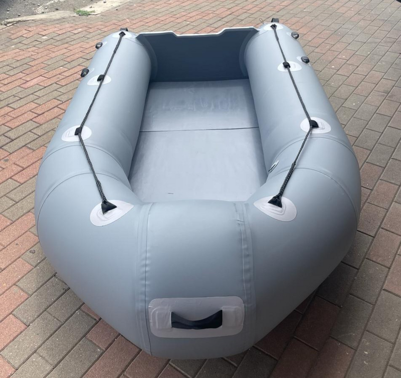 2.8m New Inflatable rubberduck fishing boat,Strong and durable,Sit or standing