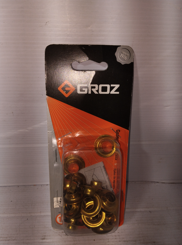 Groz Grommet &amp; Washer Kit 9.5mm 24Pcs