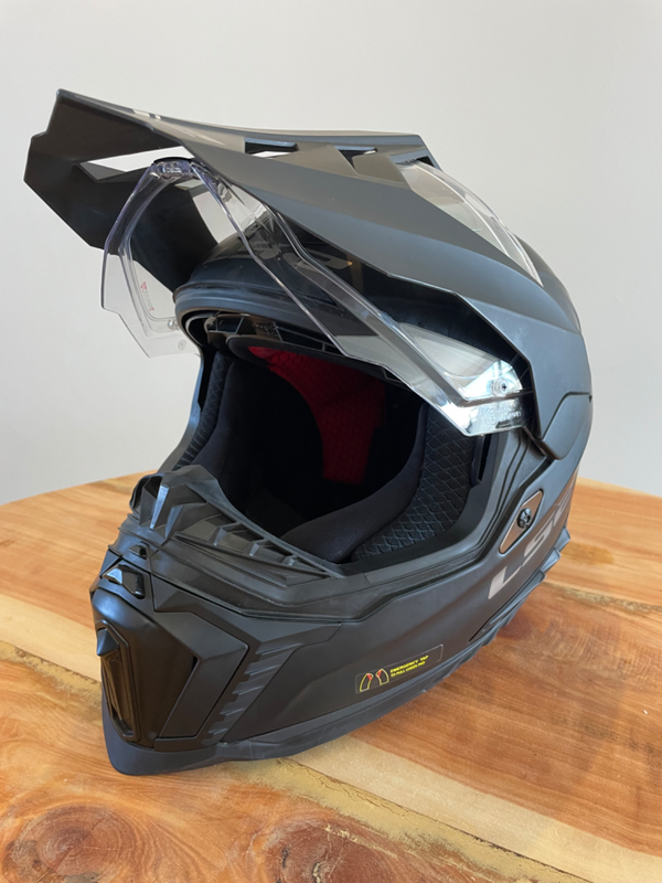 Helmet LS2 MX701 Explorer Solid X Matt Black