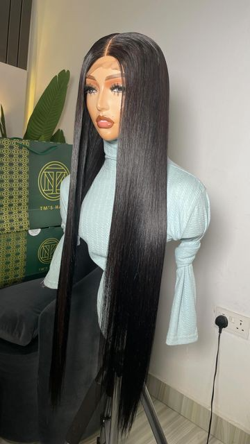 straight side part frontal