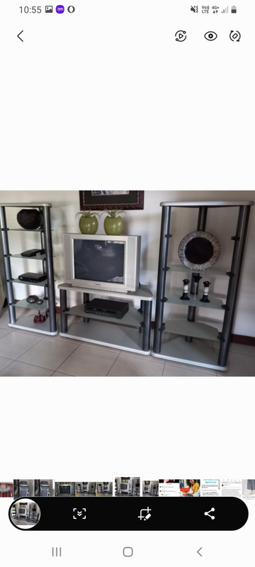 3 piece tv stand for sale