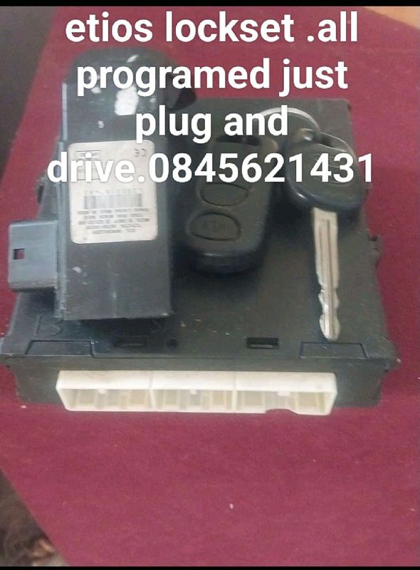 Etios computer box set .plug and drive all coded