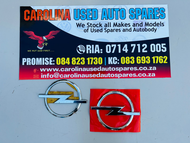 Opel Corsa tailgate badge/emblem