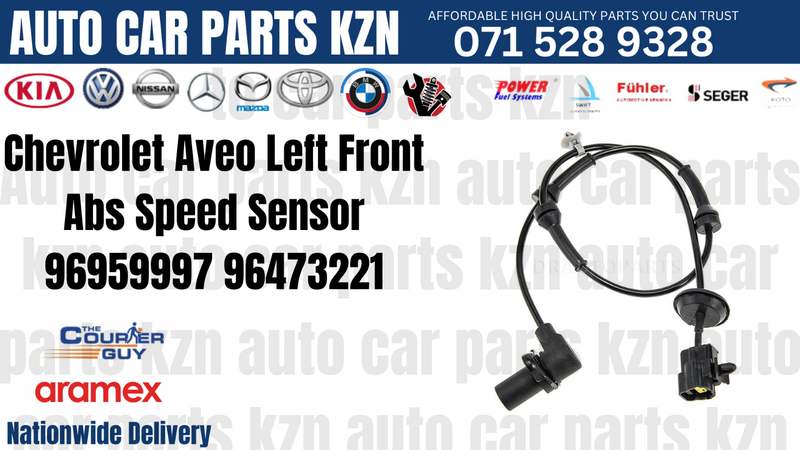 Chevrolet Aveo Left Front Abs Speed Sensor 96959997 96473221
