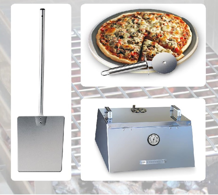 A GREAT FAMILY GIFT THA KEEPS ON GIVING PIZZA OVEN – 430 S/STEEL- EASY BAKING.