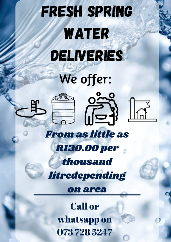 Clear Spring Water Deliveries