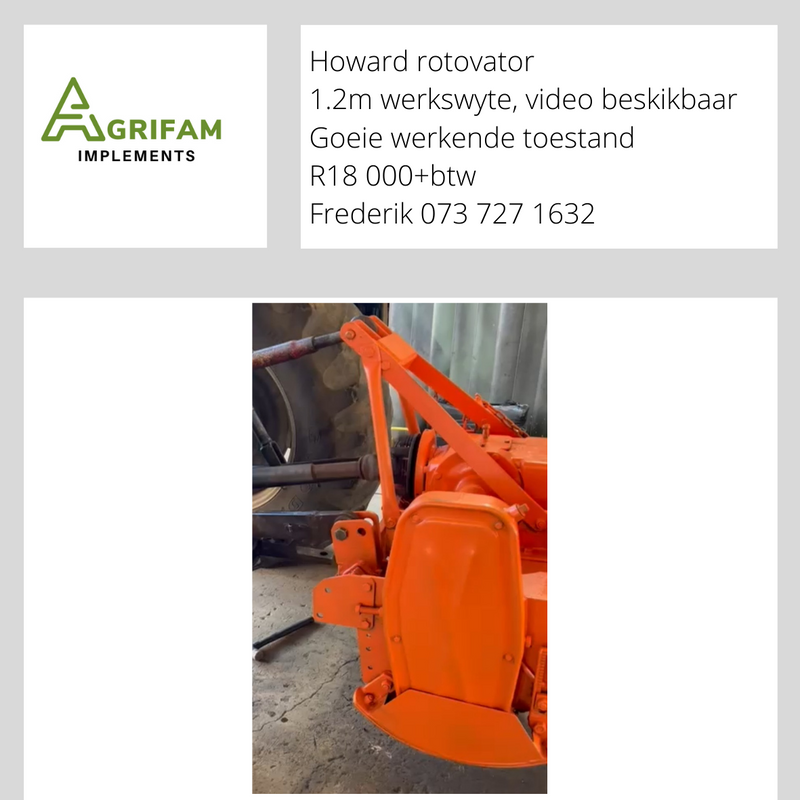 Rotovator te koop