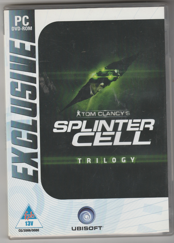 Tom Clancy&#39;s Splinter Cell - TRILOGY - PC-DVD ROM - Gaming