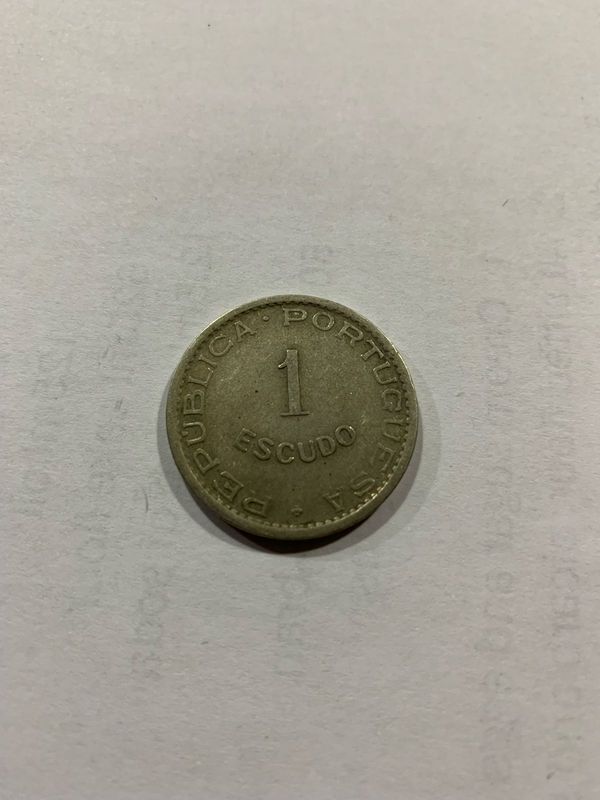 1950 1 ESCUDO COIN MOZAMBIQUE