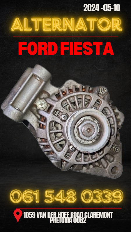 Ford fiesta alternator Call or WhatsApp me 0615480339