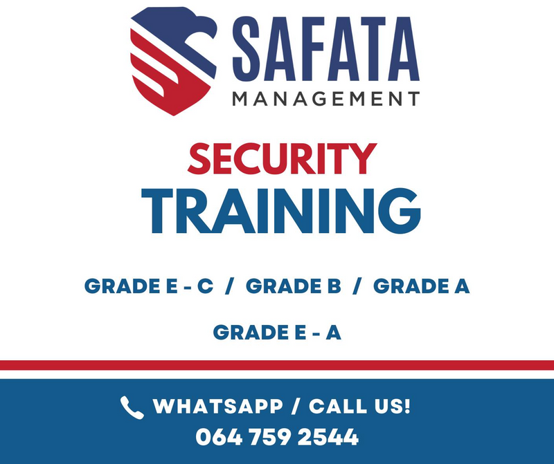 PSIRA Training (Security) SPECIAL up to 25% Off Course Fees (T&amp;C&#39;s)