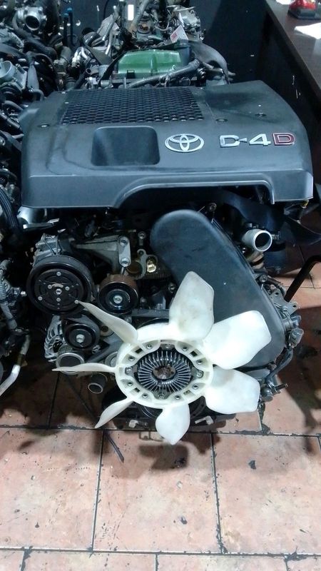 TOYOTA HILUX D4D (1KD) 3.0 ENGINE FOR SALE