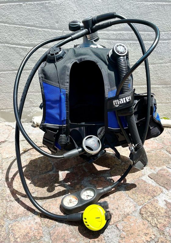 Scuba diving gear set complete