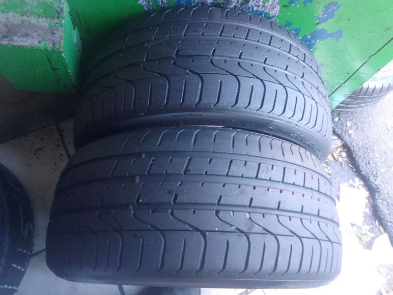 2 x 235/35/R19 PIRELLE P ZERO NORMAL TYRES IS AVAILABLE NOW 80% TREAD LIFE CALL PAUL 0632489024