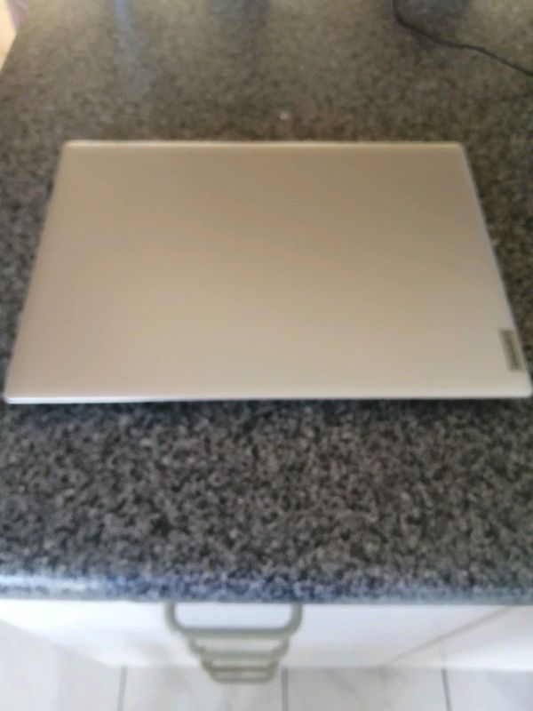 Silver slim Lenovo Laptop