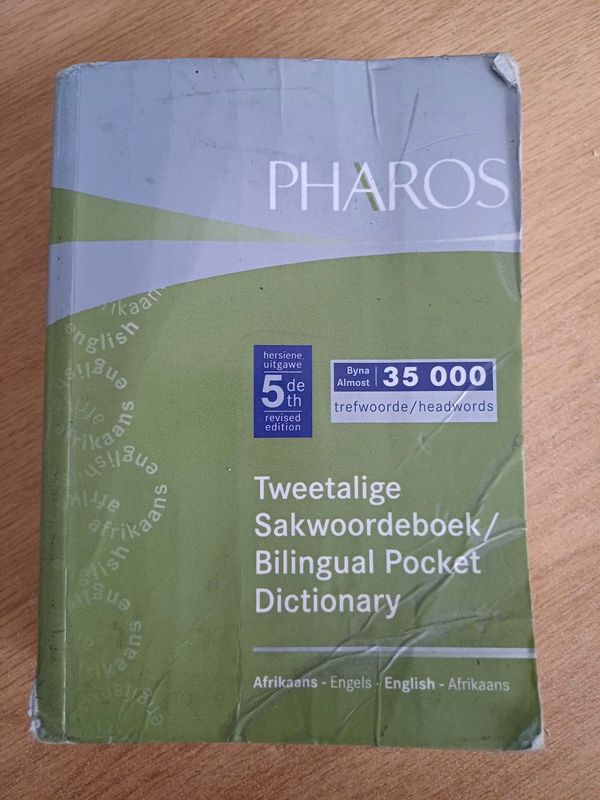 Pharos tweetalige sakwoordeboek bilingual pocket dictionary