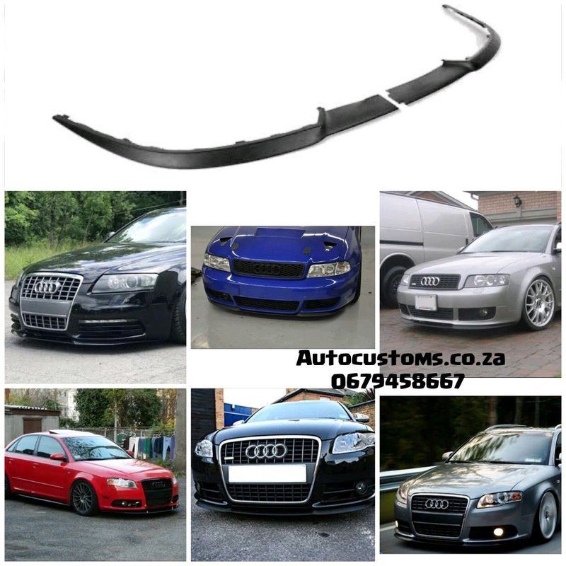 Audi Universal Cupra Style Front Bumper Lip