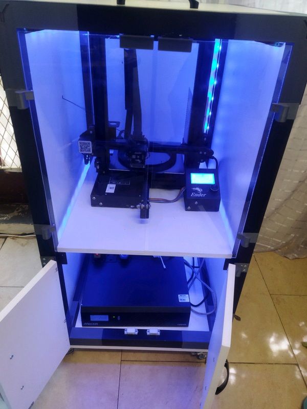 3 d printing cabinet for sale please note printer and inverter not included