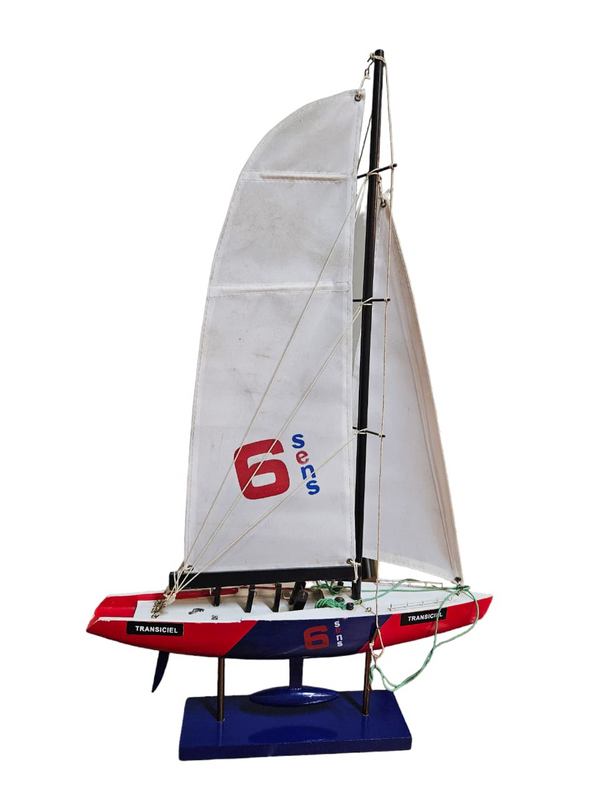 Bitacora Boat modelling TRANSICIEL American Cup Wood Sailing Model