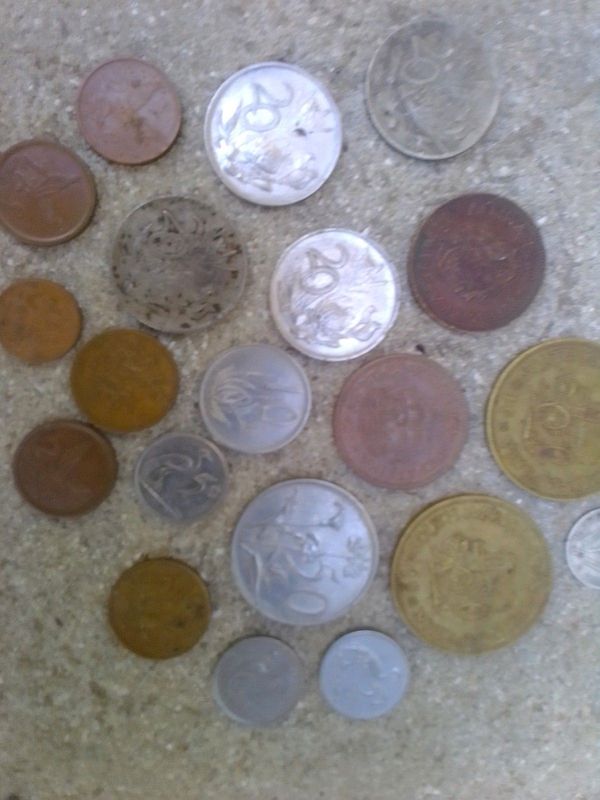 Old coins