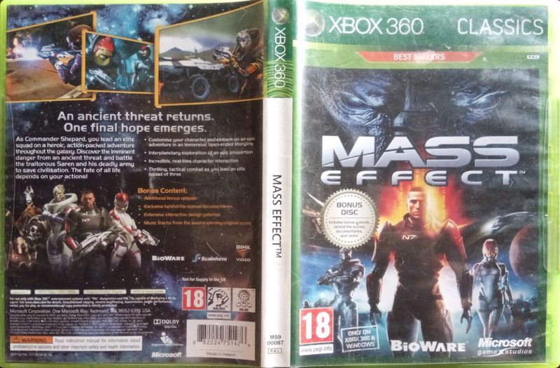 Mass Effect (Xbox 360) for sale at GAMING4GEEKS.