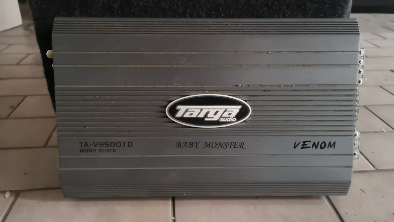 Targa 9500W Monoblock Amplifier Car sound