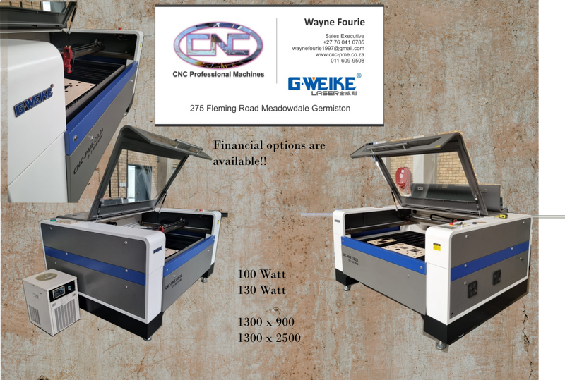 Brand new Laser cutting machines 100W / 130W