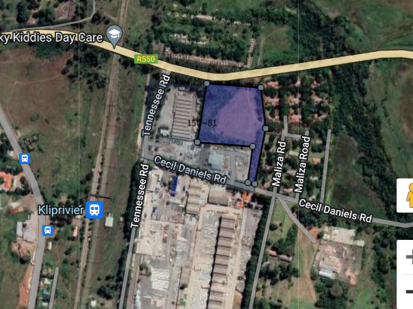 2.6 Ha Vacant Industrial zoned stand for sale.