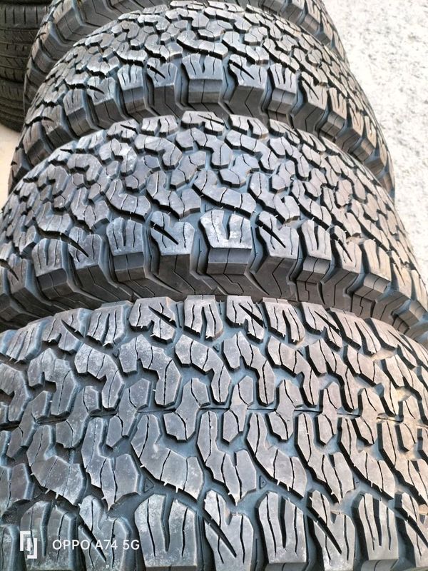 Fairly used Tyres 315/70/R17 BF GOODRICH ALL-TERRAIN A/T KO2 IS AVAILABLE NOW IN STOCK  061_706_1663