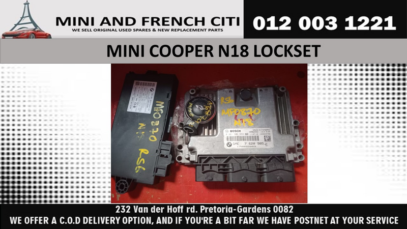 Mini Cooper N18 Lockset