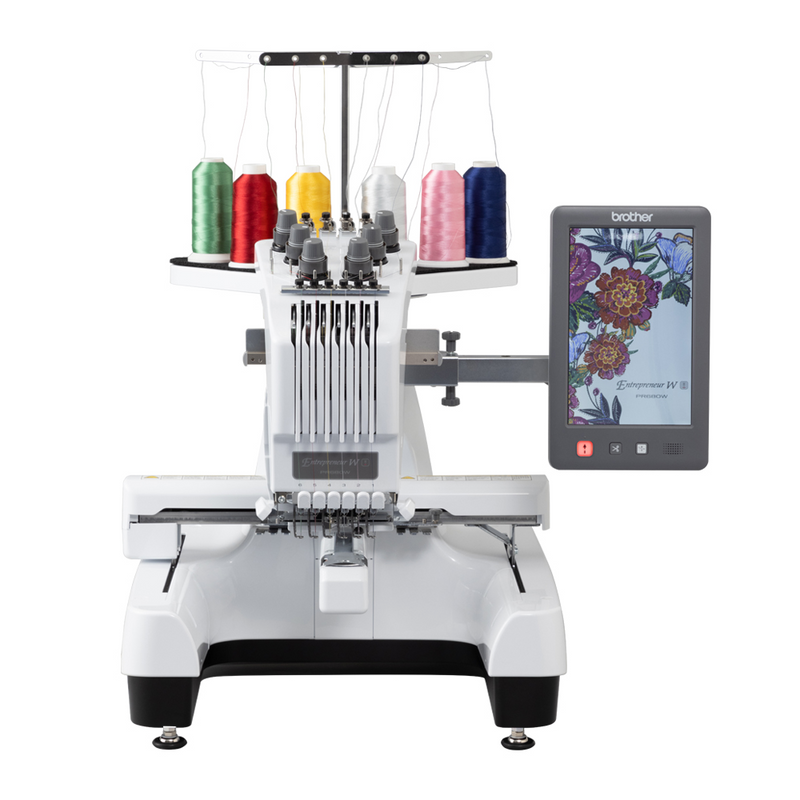 Brother 6 Needle Commercial Embroidery Machine