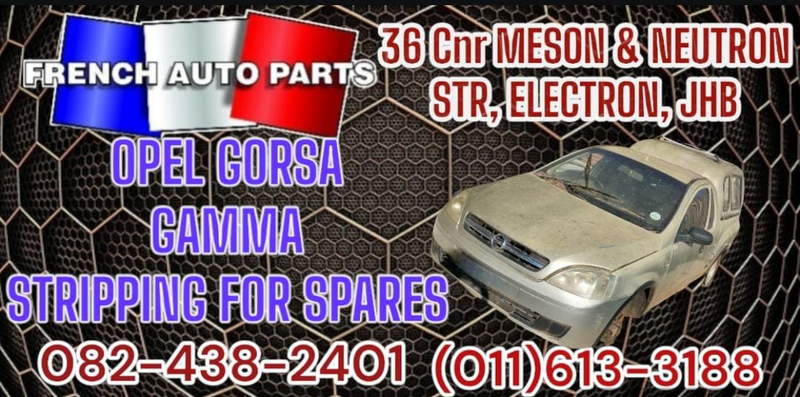 OPEL CORSA GAMMA SPARE PARTS FOR SALE AT FRENCH AUTO PARTS