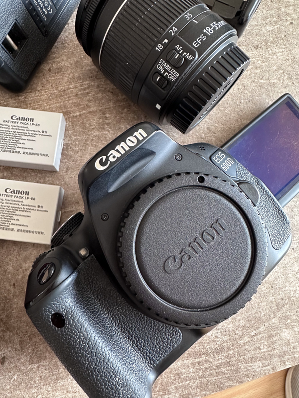 Canon Camera kit plus lenses