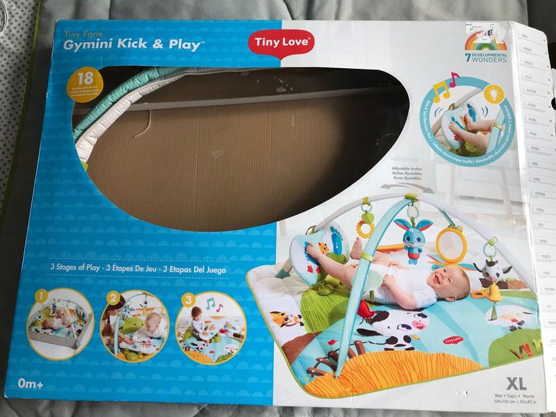 Tiny love gymini kick and play, developmental toys