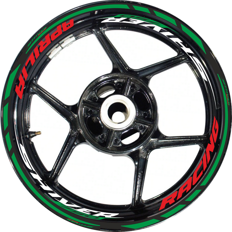 Aprilia Shiver 750 Wheel Stickers - Design 7