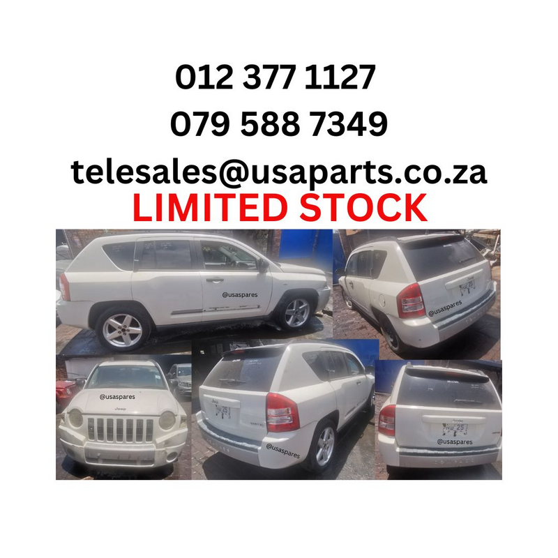 STRIPPING FOR SPARES   2008 JEEP COMPASS 2.4