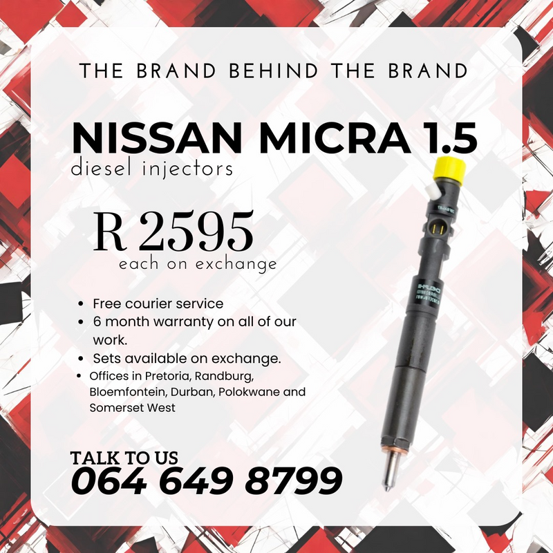 Nissan Micra 1.5 diesel injectors for sale on exchange