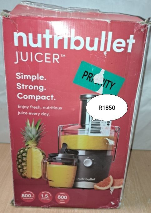 Brand New Nitribullet Juicer Grey