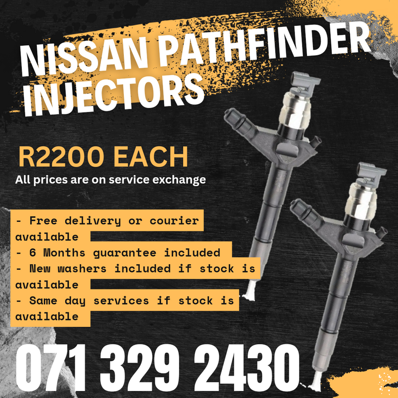 NISSAN PATHFINDER DIESEL INJECTORS FOR SALE WITH WARRANTY